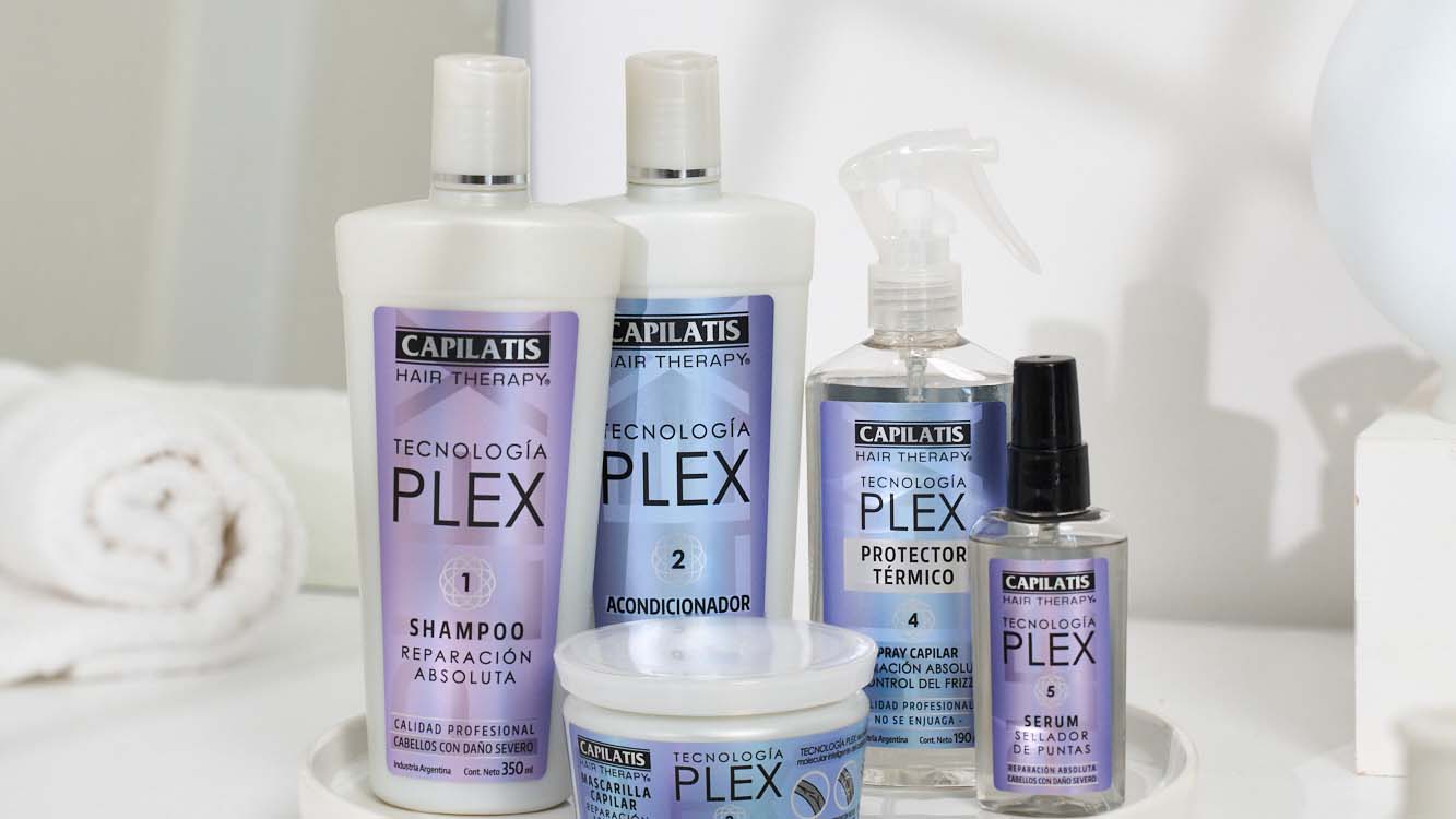 Tecnología Plex de Capilatis Hair Therapy®: reparación capilar inteligente en 5 pasos.