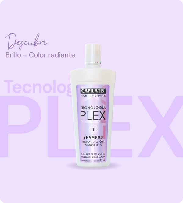 Tecnología Plex de Capilatis Hair Therapy®: reparación capilar inteligente en 5 pasos.