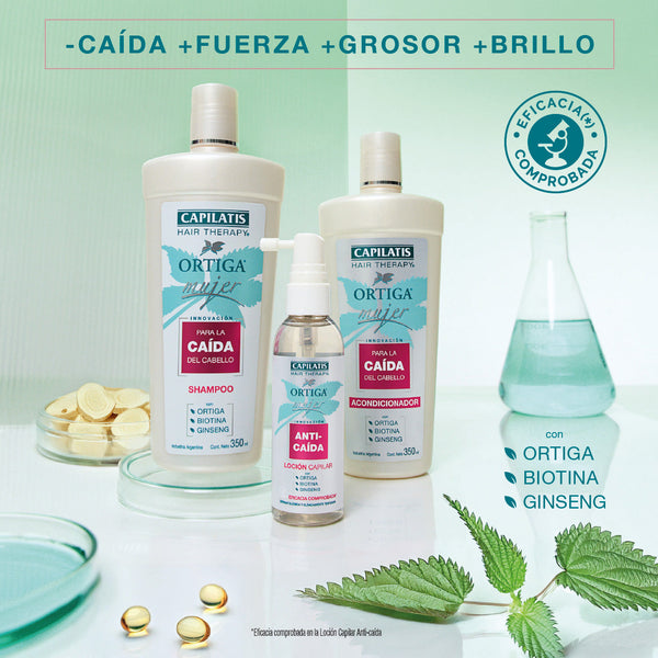 Fortalecé tu cabello desde la raíz y combatí la caída con la línea Innovación Anti Caída de Capilatis Hair Therapy®.