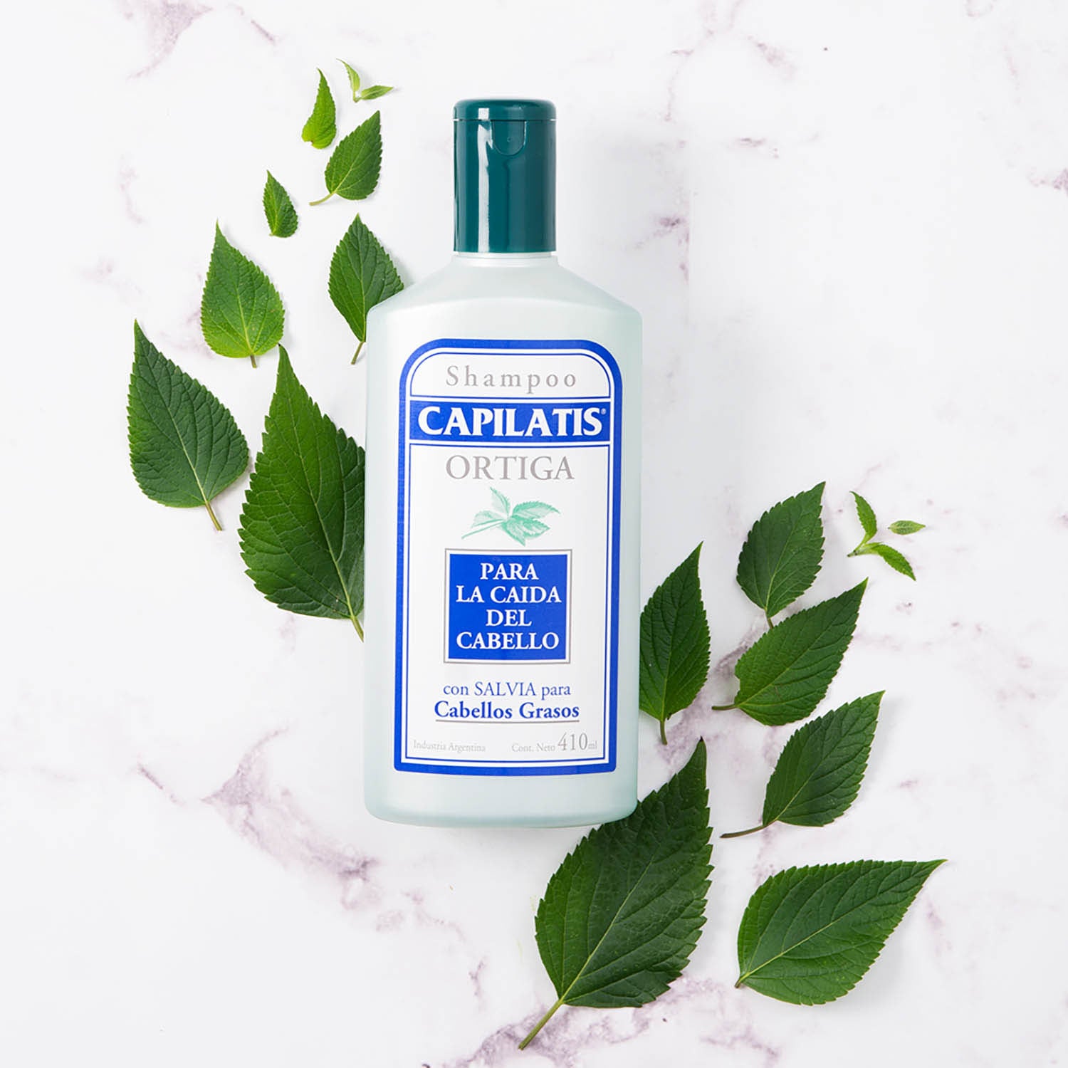 Shampoo Ortiga con Salvia, Línea Ortiga - Image 1