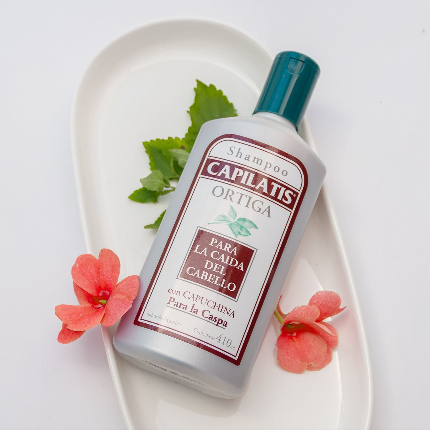Shampoo Ortiga con Capuchina, Línea Ortiga - Image 1