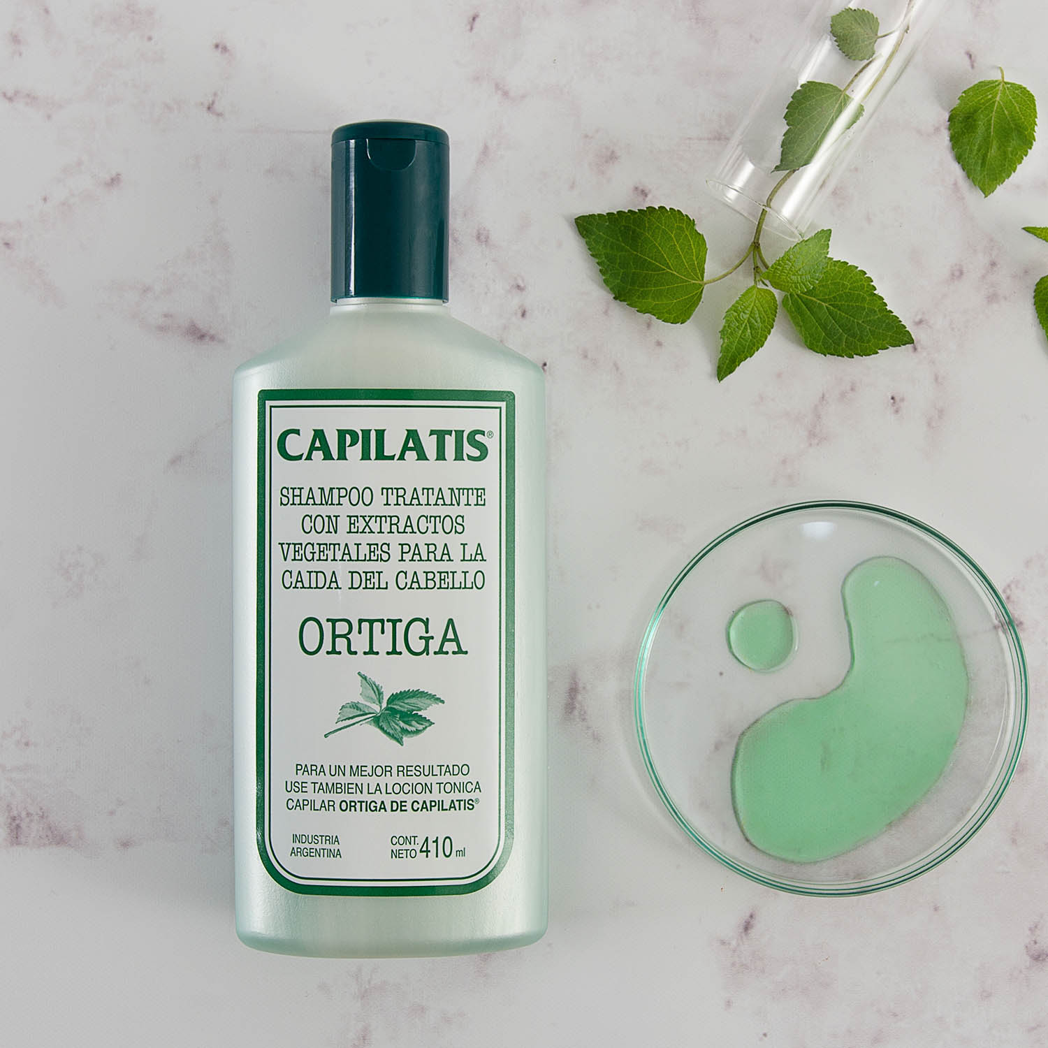 Shampoo Tratante Ortiga, Línea Ortiga - Image 1