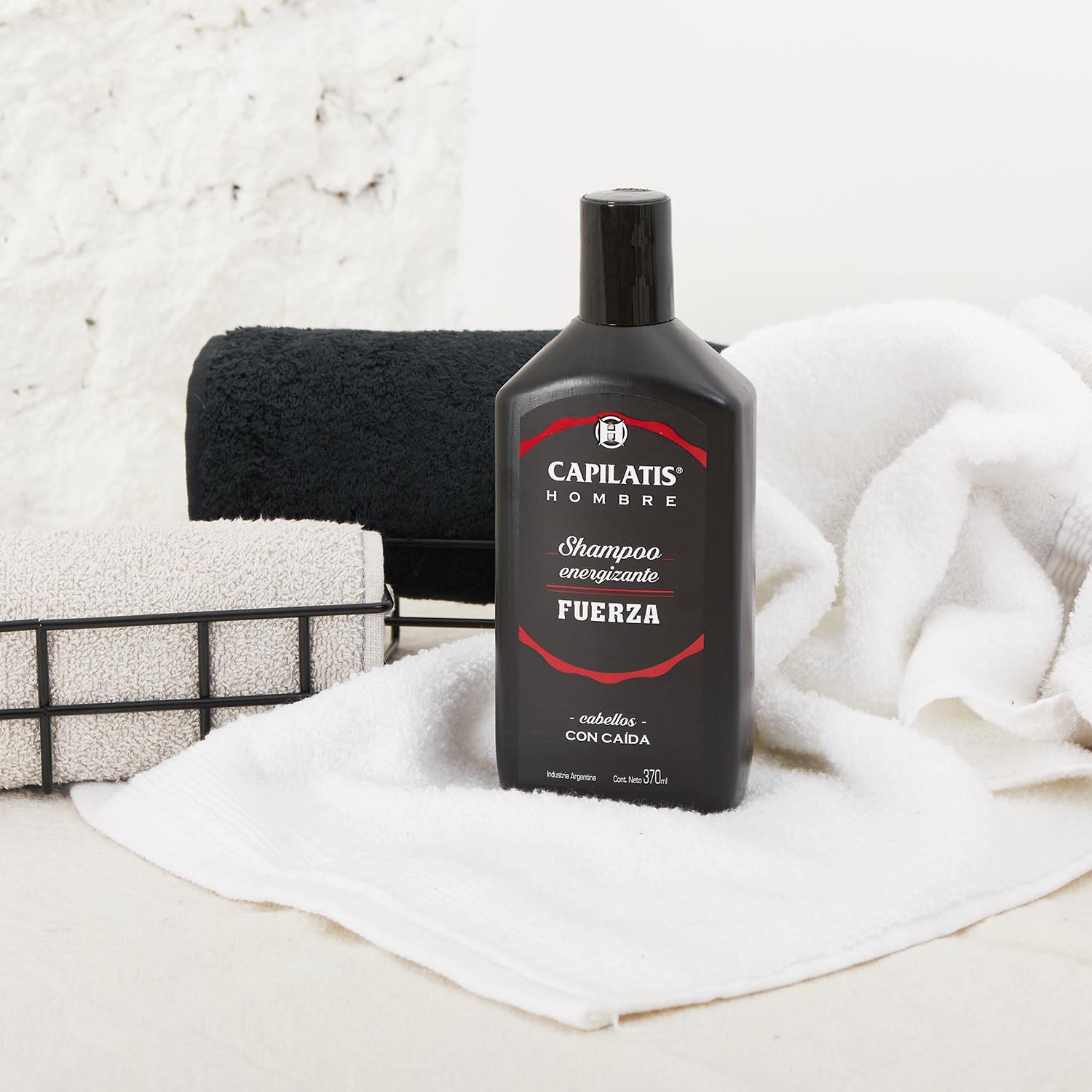 Shampoo Energizante Fuerza, Línea Hombre - Image 1