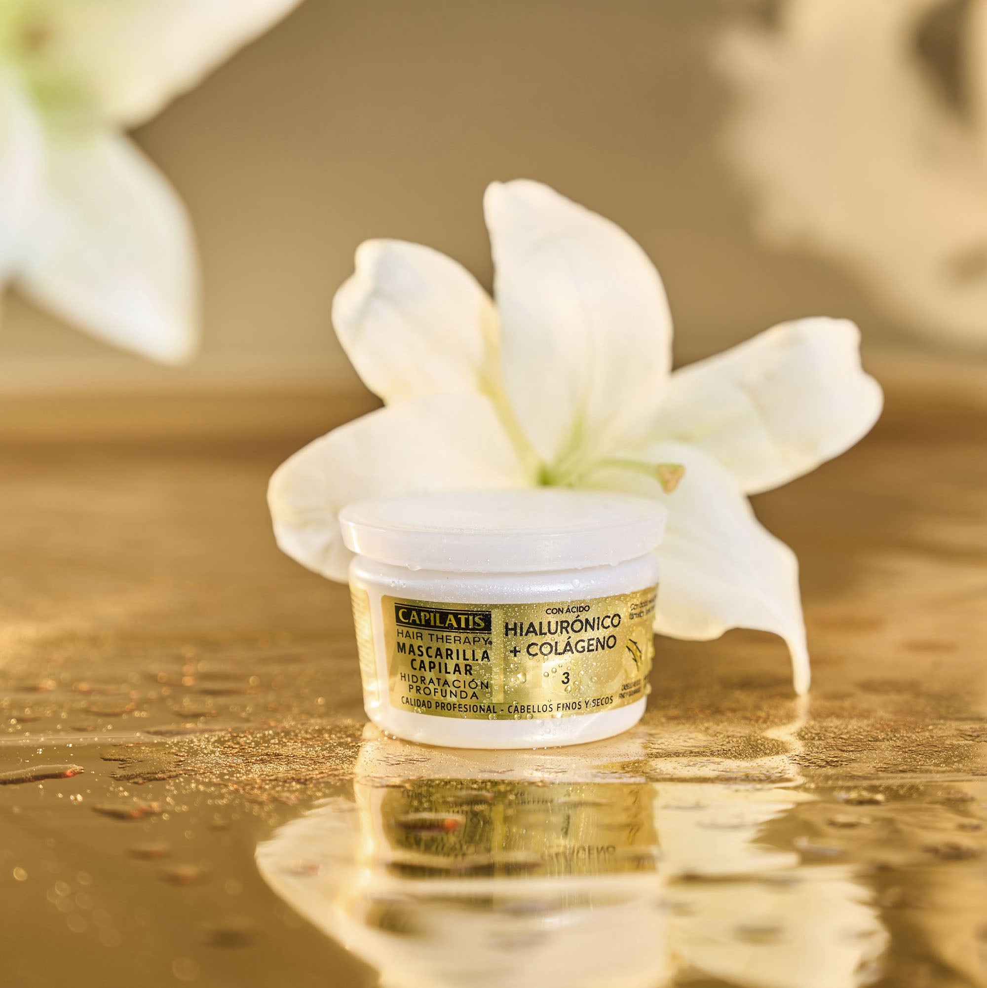 Mascarilla Capilar con Ácido Hialurónico + Colágeno, Línea AH+C - Image 1