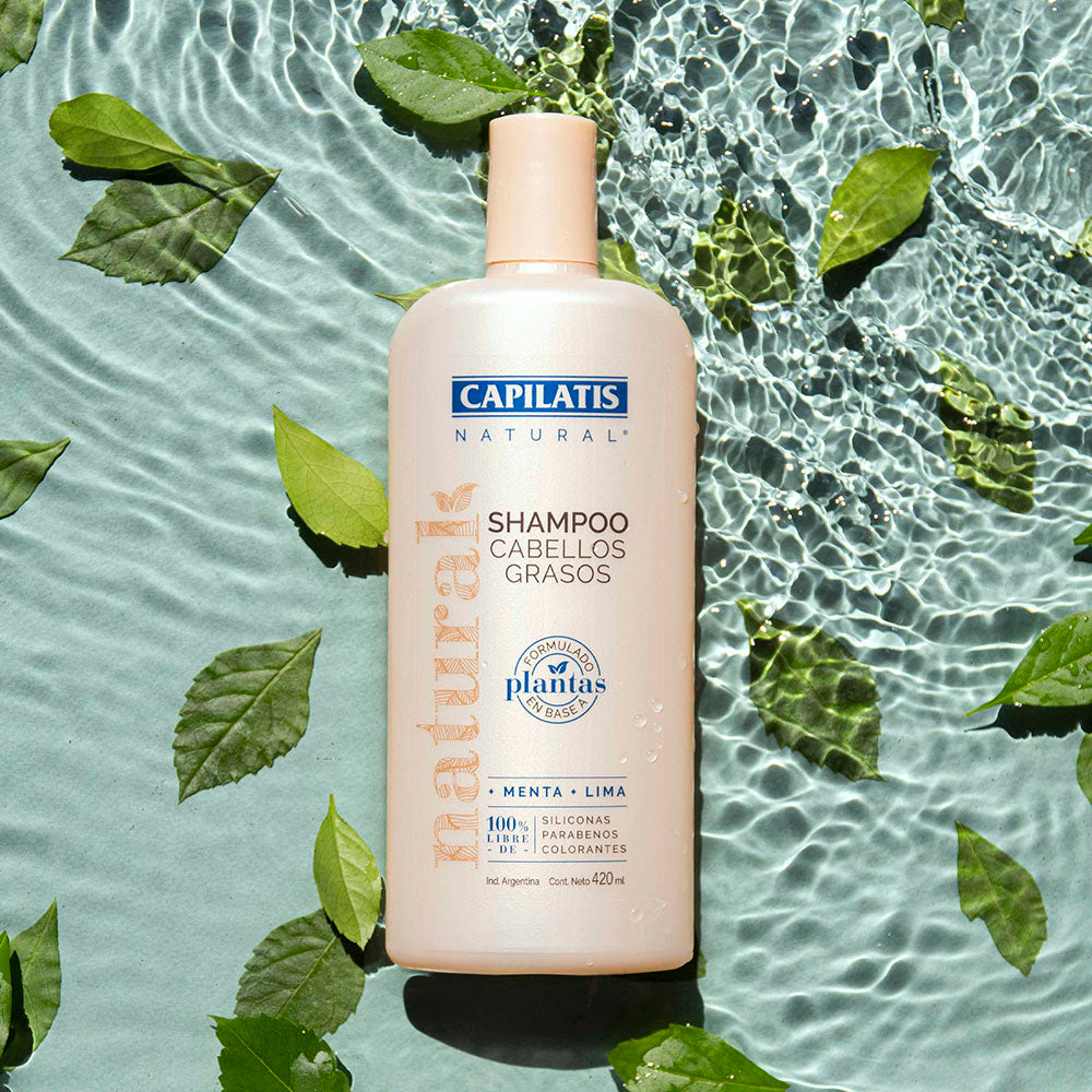 Shampoo Cabellos Grasos, Capilatis Natural - Image 1