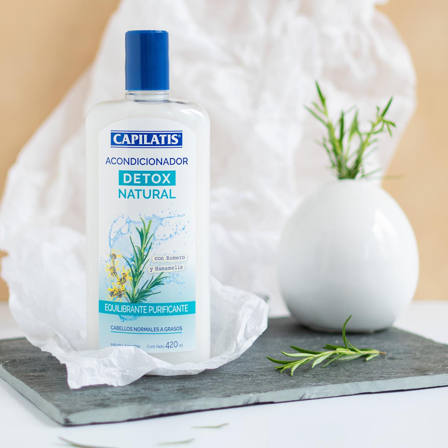 Acondicionador Detox Natural, Línea Botánica - Image 1