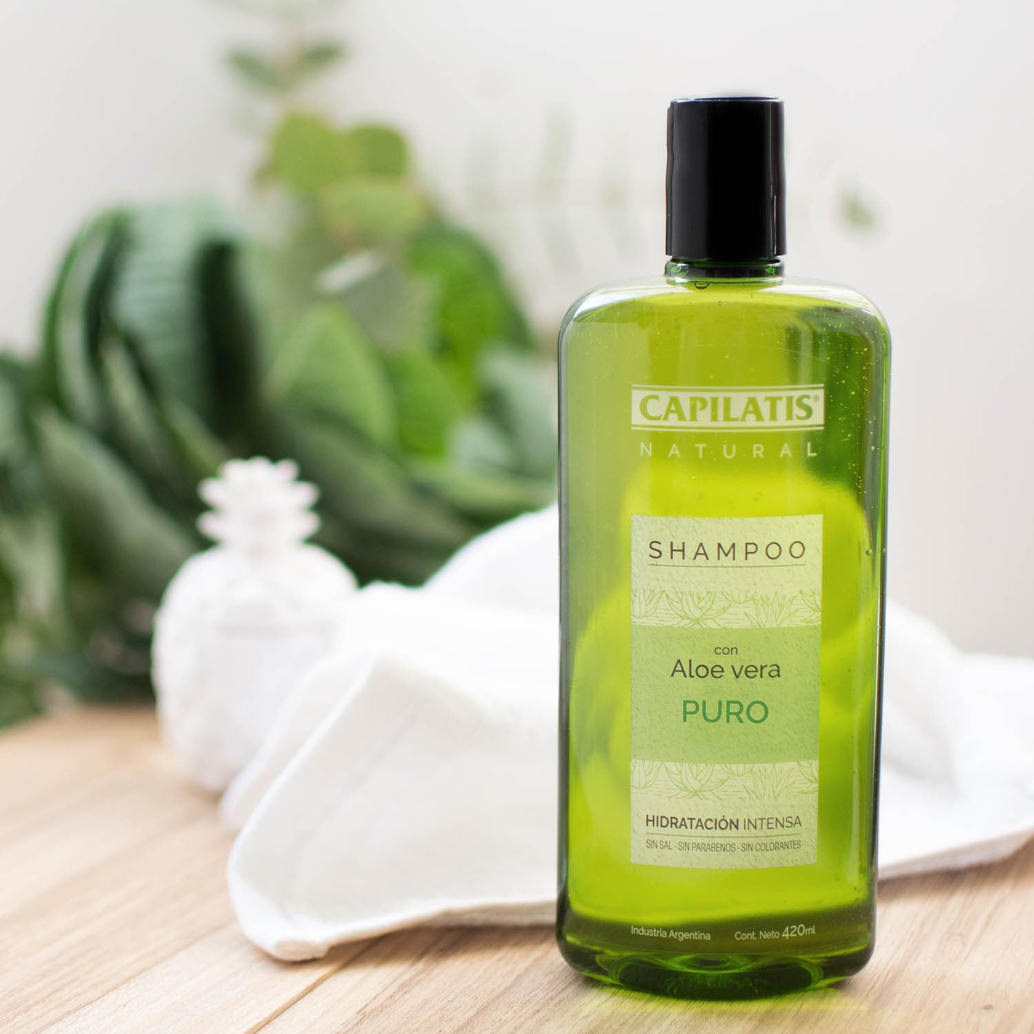 Shampoo con Aloe vera Puro, Línea Aloe vera Puro - Image 1