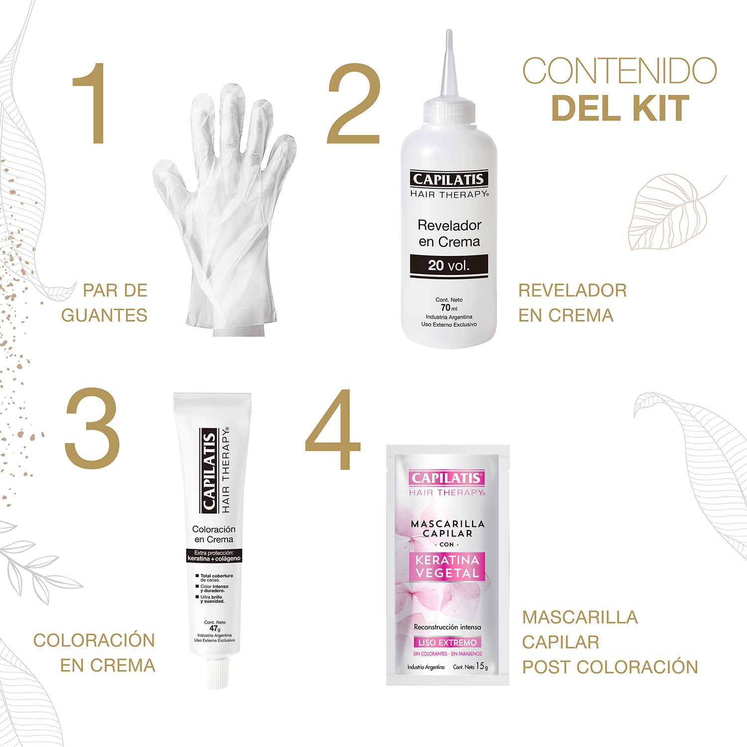 Coloración en Crema Negro, Tono 1 - Image 3