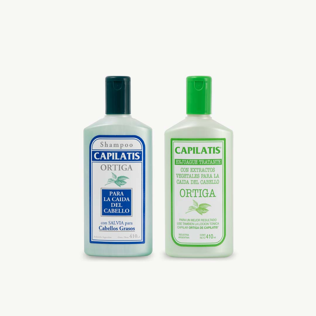 Set Shampoo y Enjuague Ortiga con Salvia