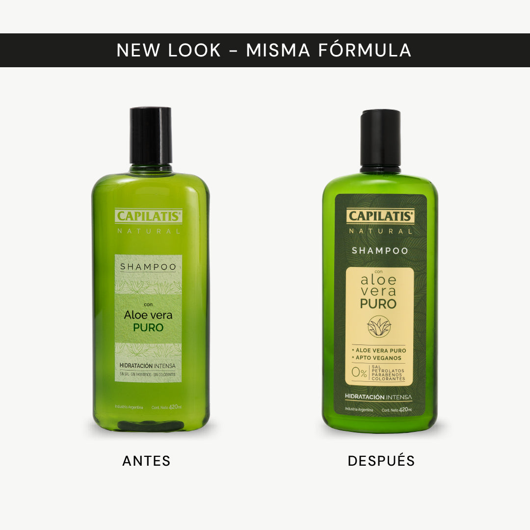 Shampoo con Aloe vera Puro