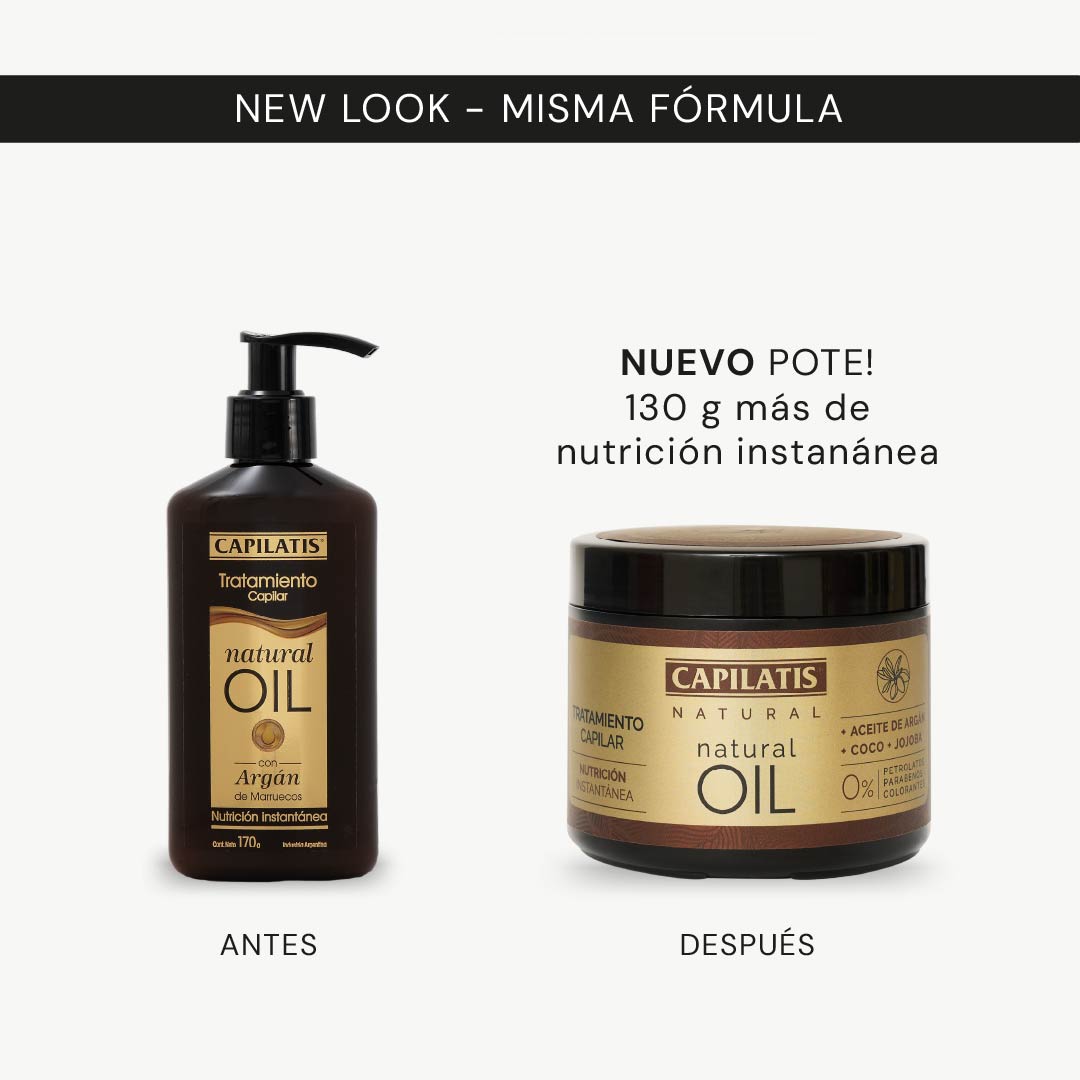 Tratamiento Natural Oill con Argán