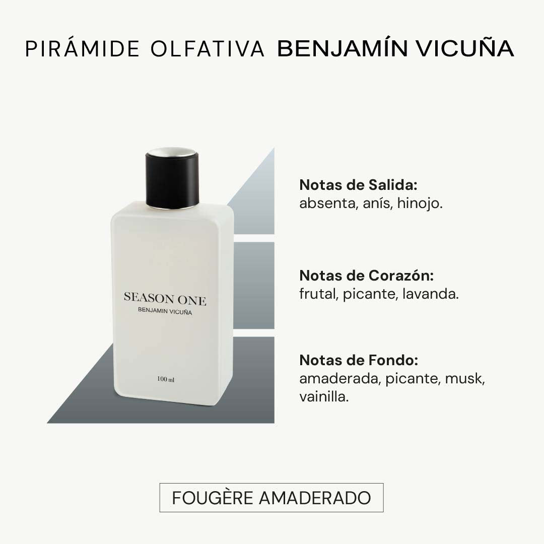 Perfume Hombre Benjamín Vicuña Season One 100ML
