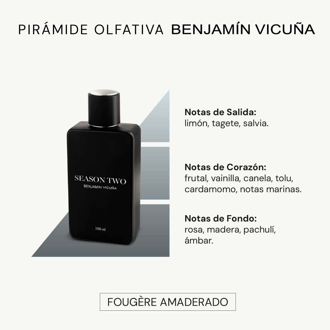 Perfume Hombre Benjamín Vicuña Season Two 100ML