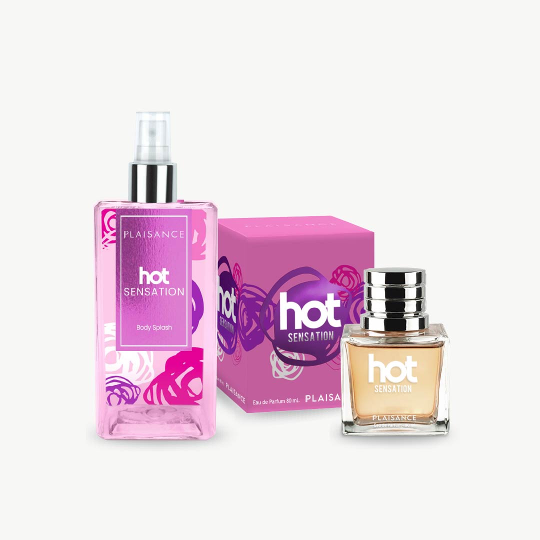 Set Perfume + Body Splash Mujer Hot Sensation