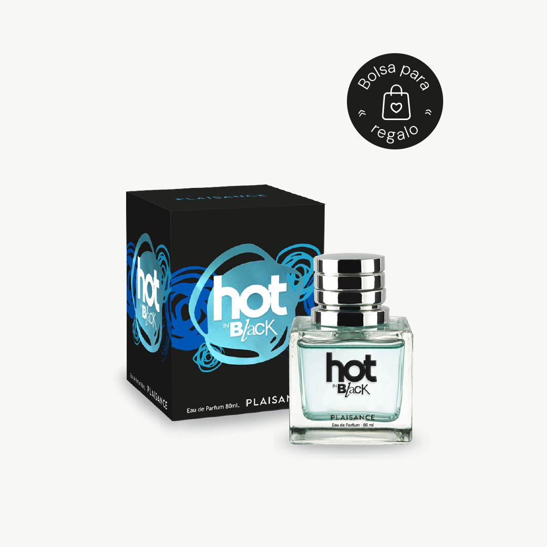 Hot in Black con bolsa de regalo