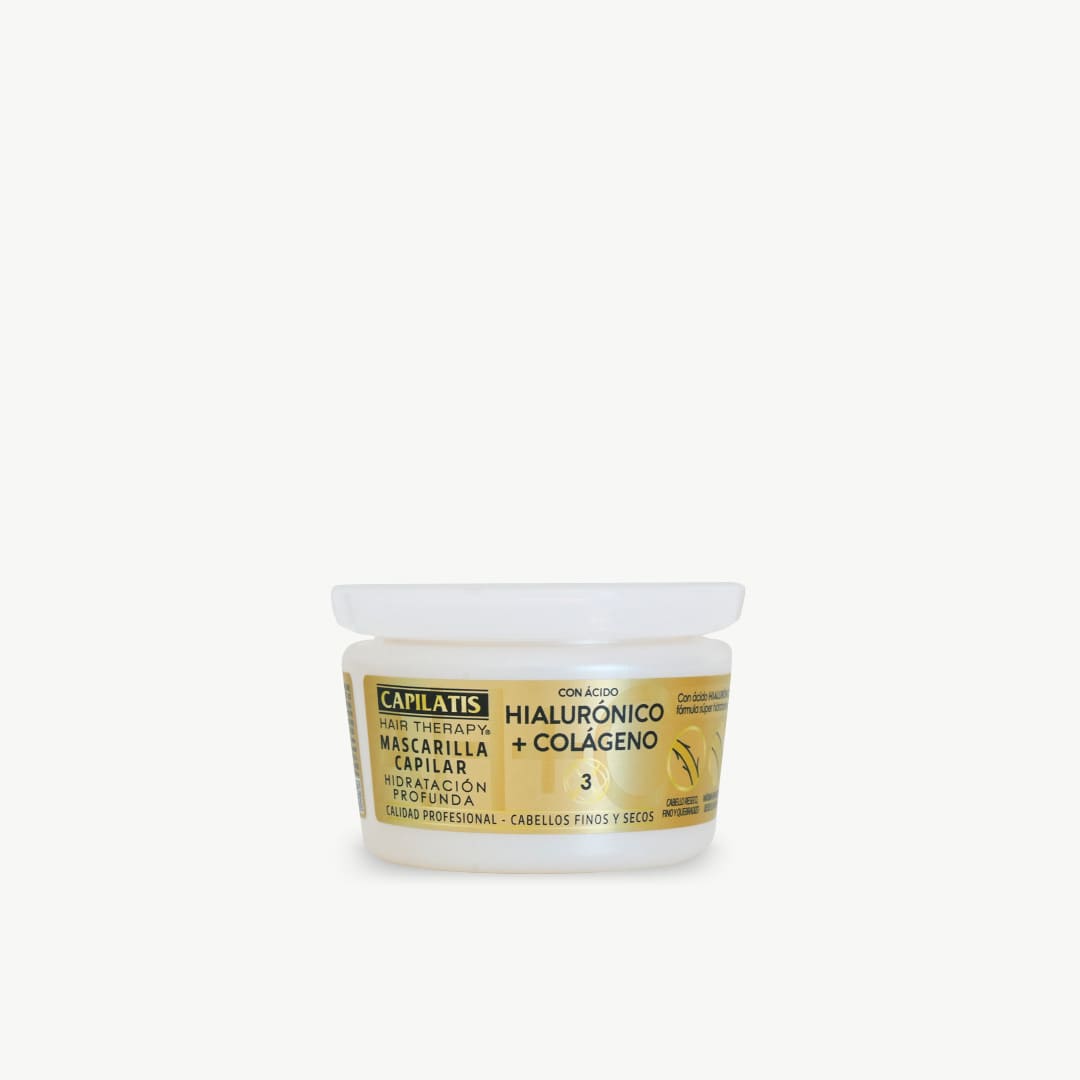 Mascarilla Capilar con Ácido Hialurónico + Colágeno