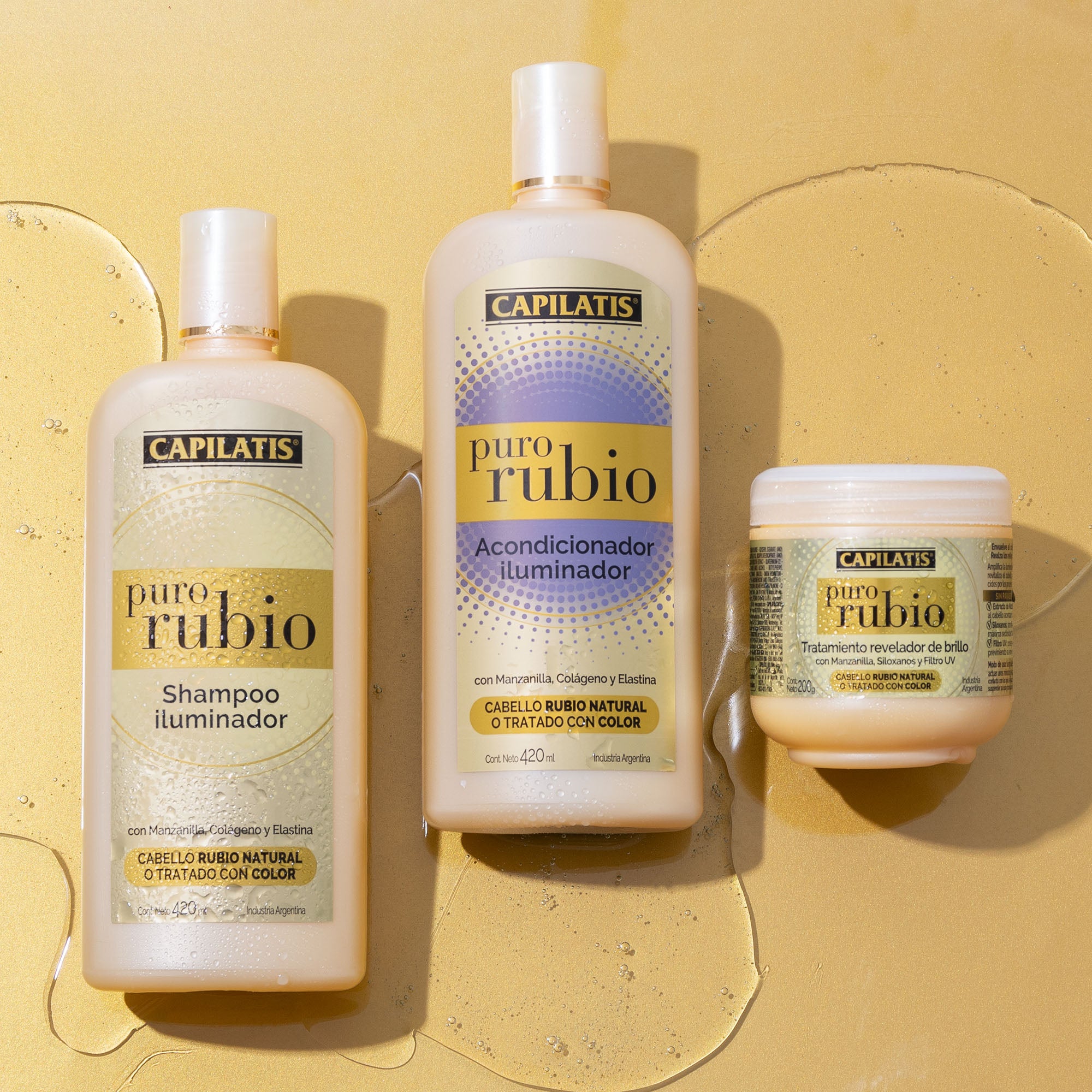 Trio Línea Puro Rubio - Image 1