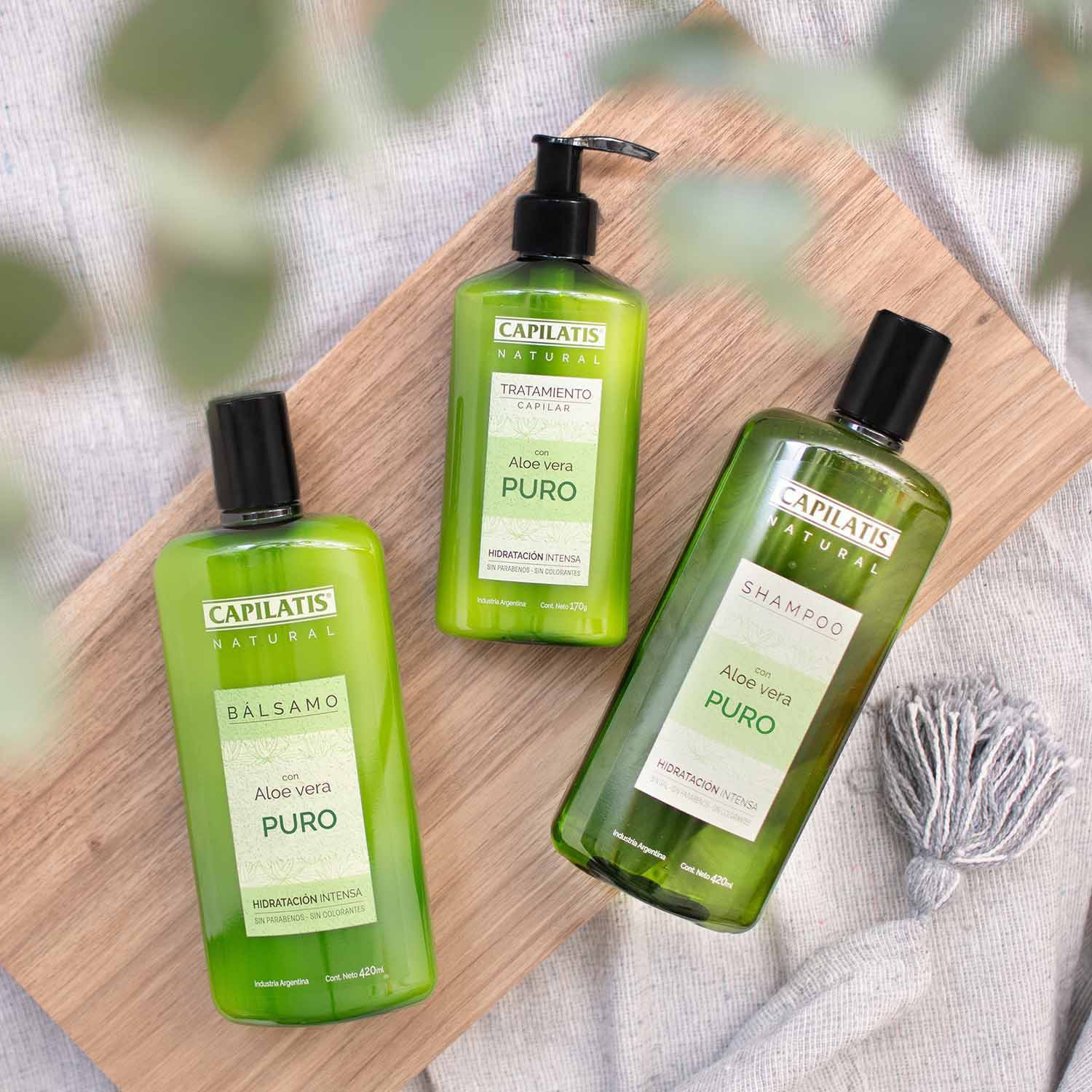 Shampoo con Aloe vera Puro, Línea Aloe vera Puro - Image 2