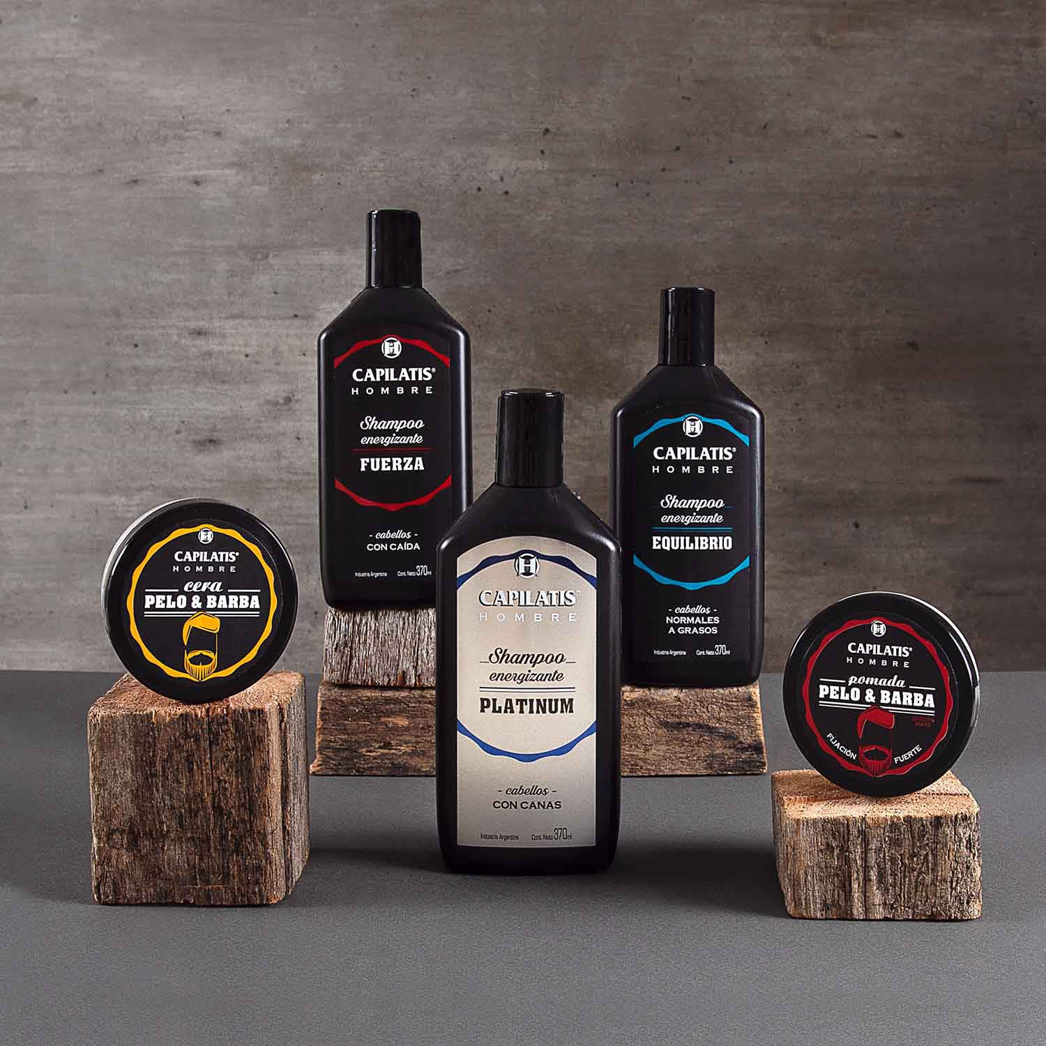 Shampoo Energizante Platinum, Línea Hombre - Image 2
