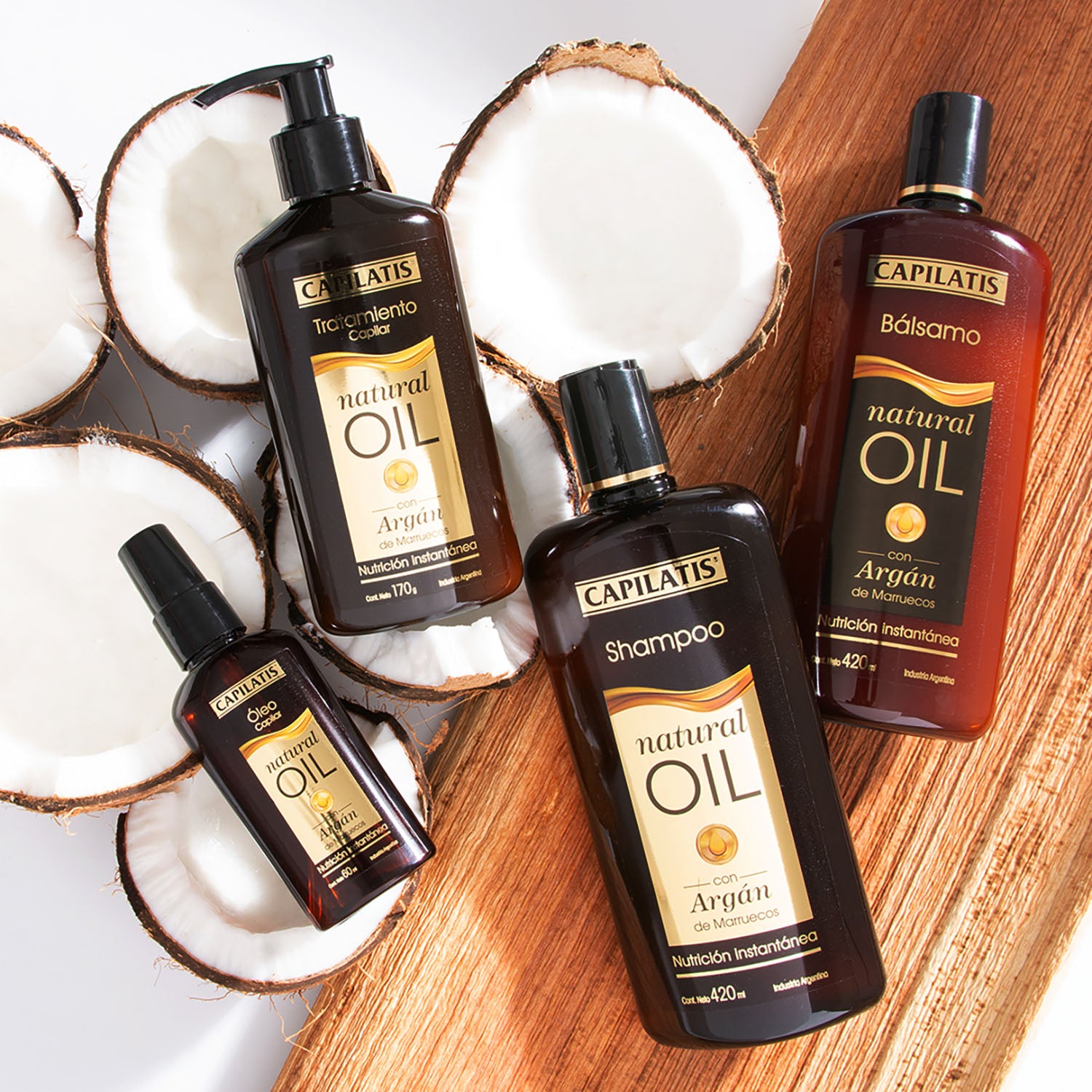 Oleo capilar con Argán de Marruecos, Línea Natural Oil - Image 2