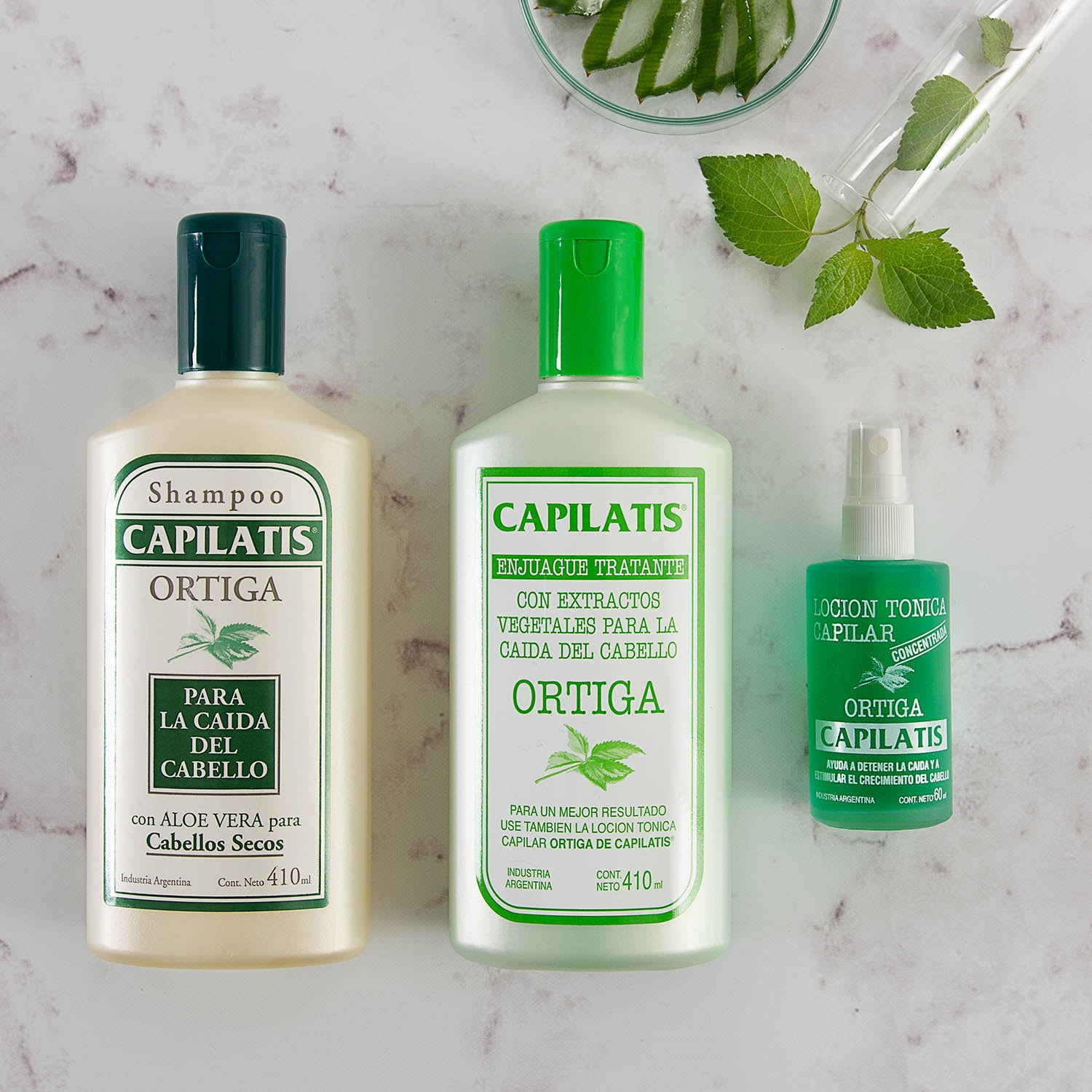 Loción Tónica Capilar Ortiga, Línea Ortiga - Image 2