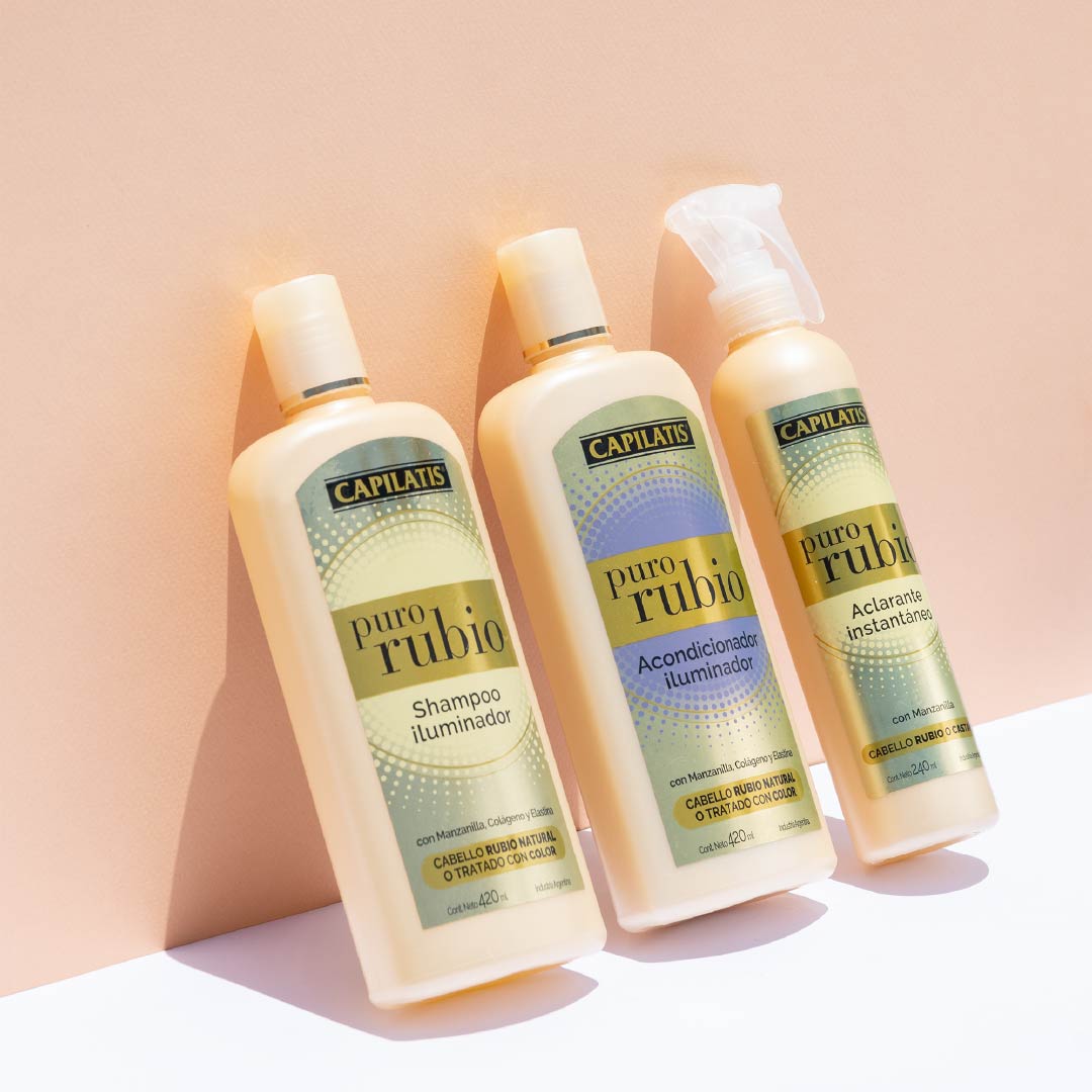 Set Línea Puro Rubio Aclarante