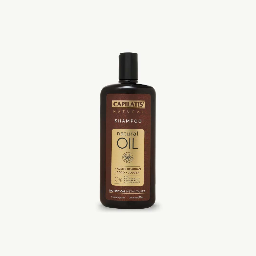 Shampoo Natural Oil con Argán de Marruecos