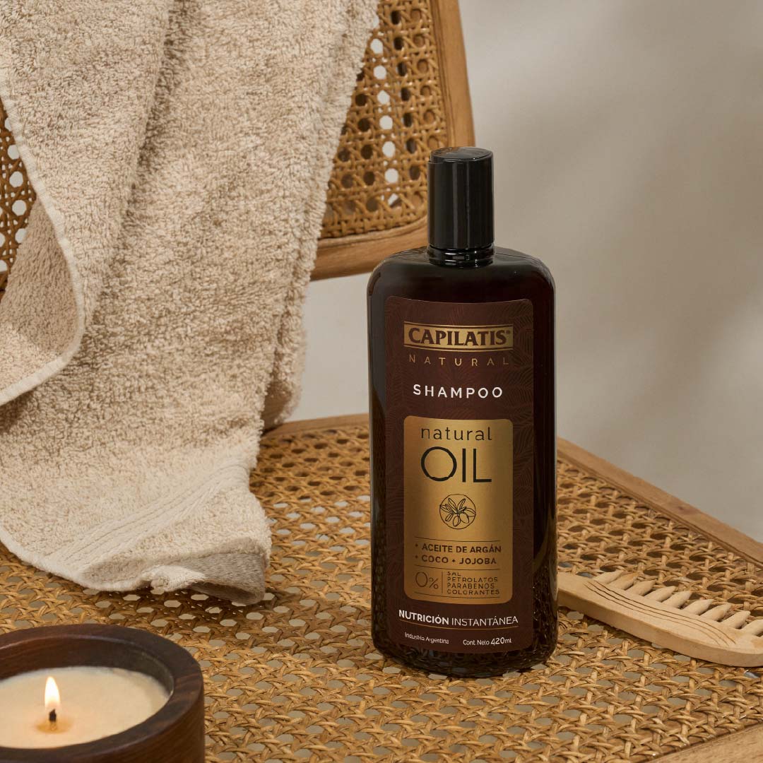 Shampoo Natural Oil con Argán de Marruecos