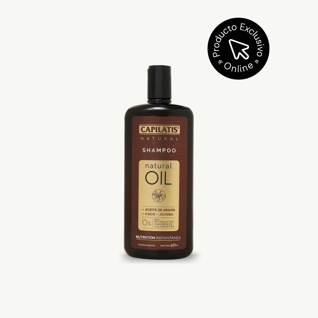 Shampoo Natural Oil con Argán de Marruecos
