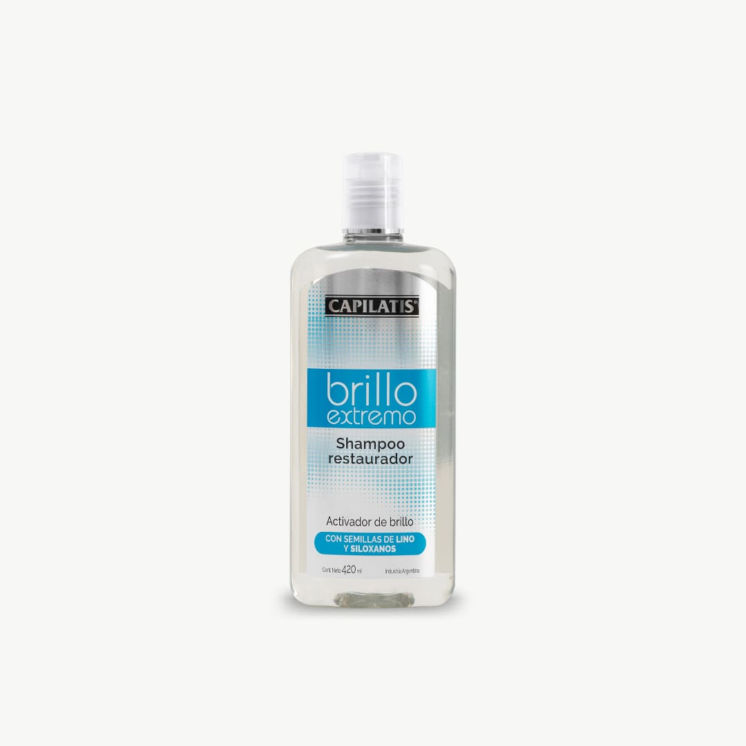 Shampoo Restaurador Activador de Brillo, Línea Brillo Extremo