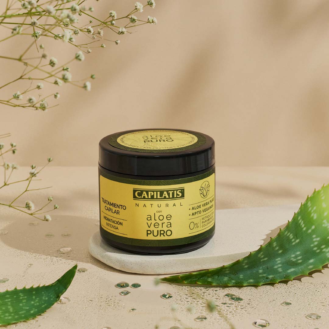 Tratamiento Capilar con Aloe vera Puro 300g