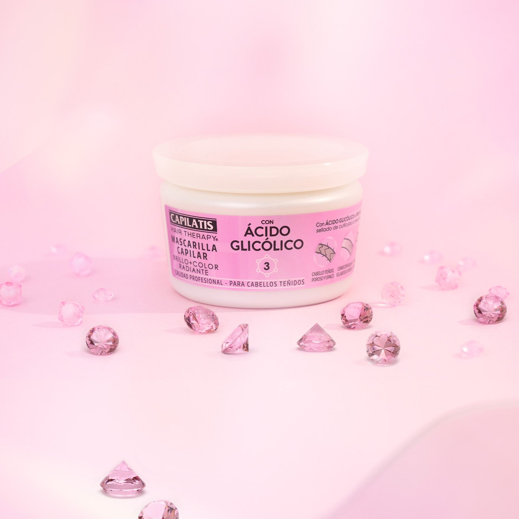 Mascarilla Capilar con Ácido Glicólico, Línea con Ácido Glicólico - Image 1